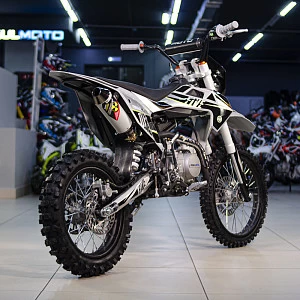 Питбайк Regulmoto FIVE EA (полуавтомат КПП) (Серый/ черный)