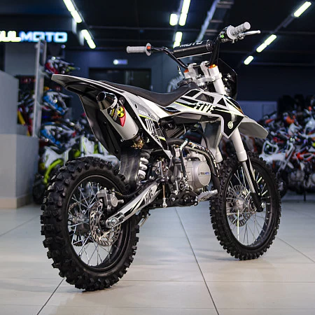 Питбайк Regulmoto FIVE EA (полуавтомат КПП) (Серый/ черный)