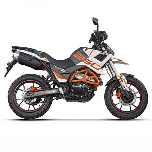 Мотоцикл турэндуро ROCKOT HOUND 250 (белый/оранжевый, ЭПТС)