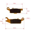Колодки дискового тормоза (металлокерамика) ATV Yamaha Grizzly передн. правые FA444  SM-PARTS